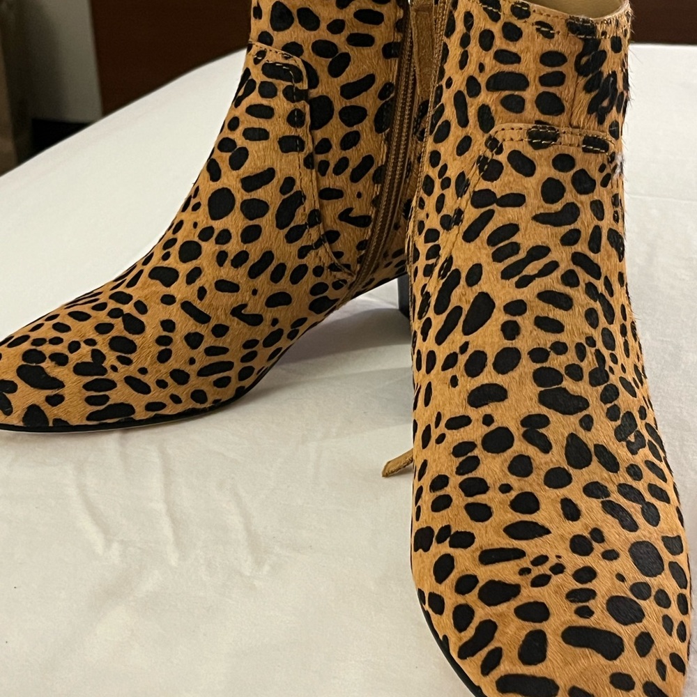 Johnny Was Leopard Booties - Picture 3 of 6